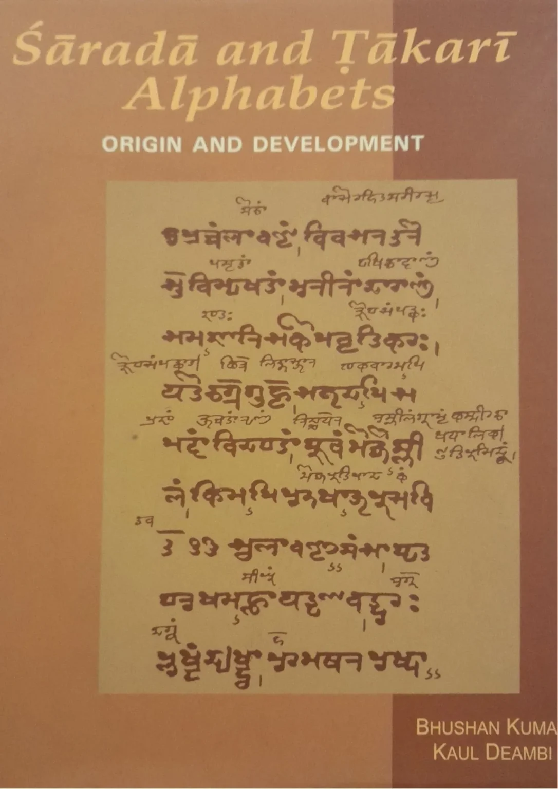 Sharada and Takari Alphabets: Origin and Development