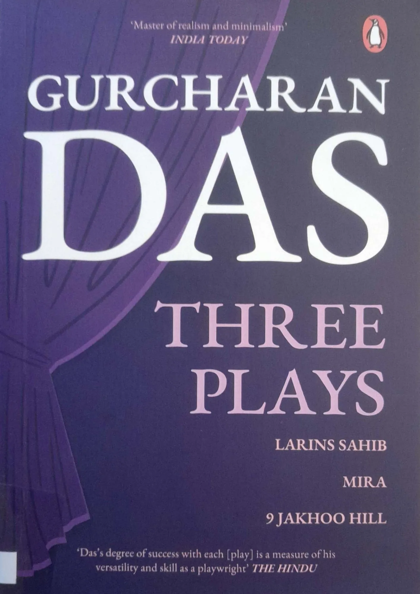 SamayYaan - Cultural Centre and Library Three Plays (Larins Sahib, Mira, 9 Jakhoo Hill)