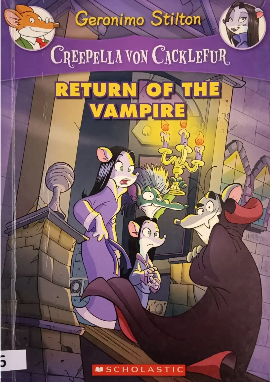 Creepella von Cacklefur #3: Return of the Vampire